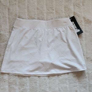 Gurls Prince White Skort